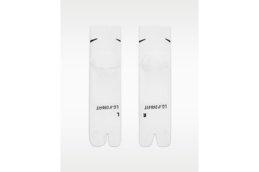 Nike Everyday Plus Rift Split-Toe Dri-FIT Κάλτσες μέχρι τον Αστράγαλο Λευκές 1 Ζευγάρι