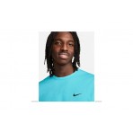 Nike Hyverse Dri-FIT UV Ανδρικό Κοντομάνικο T-Shirt Γαλάζιο