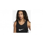 Nike Dri-FIT Icon Ανδρική Αμάνικη Μπλούζα Μαύρη