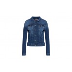 Tommy Jeans Vivanne Slim Trucker Nnmbs Μπουφάν Τζιν Γυναικείο (DW0DW09219 1A5)