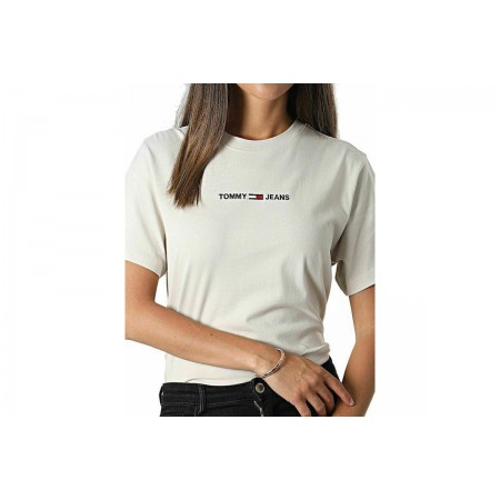 Tommy Jeans Tjw Linear Logo Tee T-Shirt Γυναικείο 