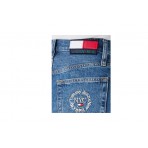 Tommy Jeans Claire High Rise Wide Παντελόνι Τζην Γυναικείο (DW0DW13168 1BK)