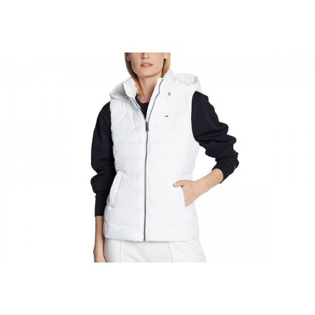 Tommy Jeans Tjw Basic Hooded Vest Μπουφάν Αμάνικο Γυναικείο 