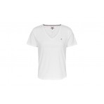 Tommy Jeans Tjw Slim Soft V Neck Tee T-Shirt Γυναικείο (DW0DW14617 YBR)