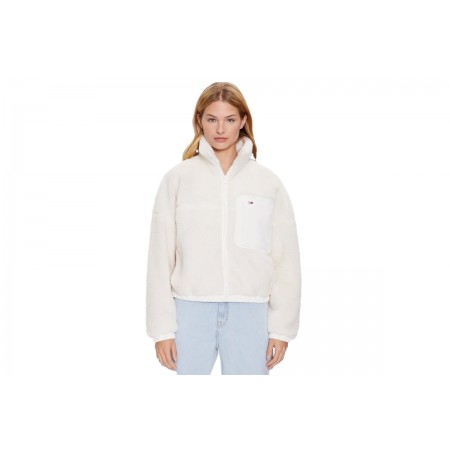 Tommy Jeans Tjw Casual Μπουφάν Sherpa Γυναικείο 