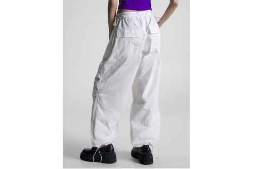 Tommy Jeans Tjw Parachute Wind Pant Παντελόνι Φόρμας Γυναικείο (DW0DW16101YBR)