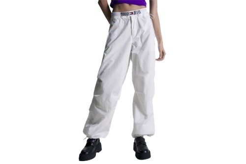 Tommy Jeans Tjw Parachute Wind Pant Παντελόνι Φόρμας Γυναικείο (DW0DW16101YBR)