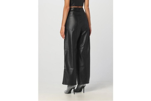 Tommy Jeans Tjw Daisy Lr Baggy Pleather Pant Παντελόνι Casual (DW0DW16385 BDS)
