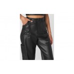 Tommy Jeans Tjw Daisy Lr Baggy Pleather Pant Παντελόνι Casual (DW0DW16385 BDS)
