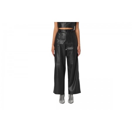 Tommy Jeans Tjw Daisy Lr Baggy Pleather Pant Παντελόνι Casual 