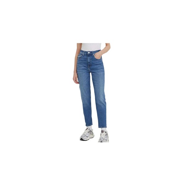 Tommy Jeans Mom Jean Uh Tpr Παντελόνι Τζιν Γυναικείο (DW0DW17202 1A5)