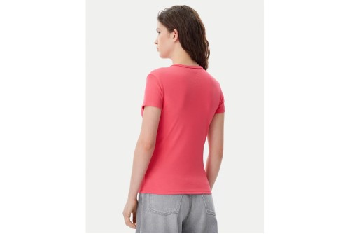 Tommy Jeans Essential Rib Slim Fit T-Shirt Γυναικείο (DW0DW17383 XI2)