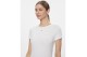 Tommy Jeans Slim Essential Rib Γυναικείο Κοντομάνικο T-Shirt Λευκό