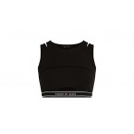 Tommy Jeans Crp Logo Tank Crop Top Αμάνικο Γυναικείο