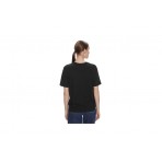 Tommy Jeans New Linear Γυναικείο Κοντομάνικο T-Shirt Μαύρο