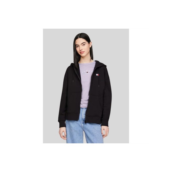 Tommy Jeans Tjw Badge Zip Thru Ext Ζακέτα Βαμβακερή Γυναικεία (DW0DW17955 BDS)