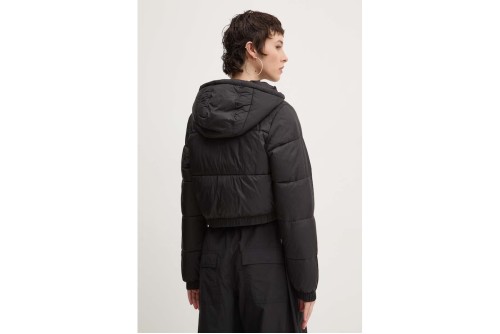 Tommy Jeans Crop Hooted Μπουφάν Puffer Γυναικείο (DW0DW18313 BDS)