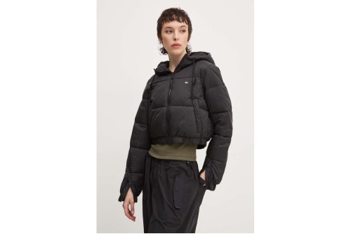 Tommy Jeans Crop Hooted Μπουφάν Puffer Γυναικείο (DW0DW18313 BDS)