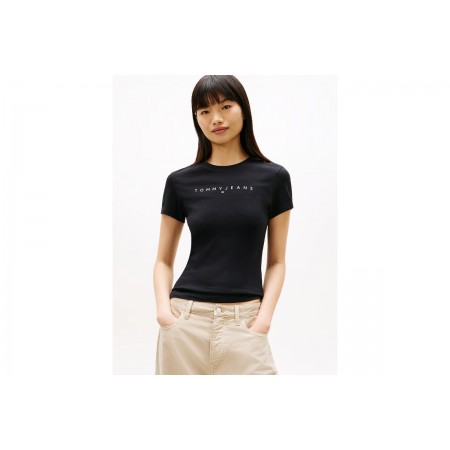Tommy Jeans Slim Linear T-Shirt Γυναικείο 