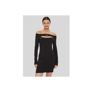 Tommy Jeans Tjw Badge Cut Out Bodycon Dress Φόρεμα Mini (DW0DW18461 BDS)