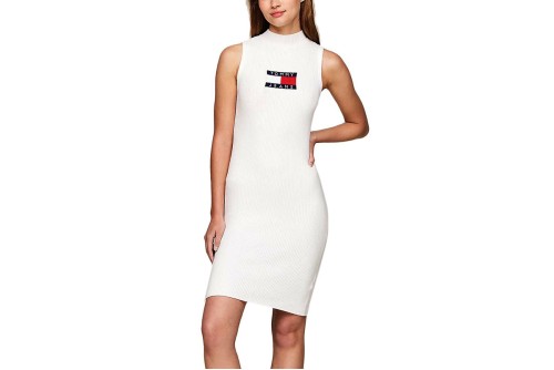 Tommy Jeans Center Flag Sweater Dress Φόρεμα Mini (DW0DW18607 YBH)