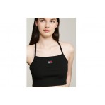 Tommy Jeans Strappy Badge Bralette Αμάνικη Μπλούζα Με Τιράντες