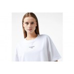 Tommy Jeans Oversized Essential Logo Κοντομάνικη Crop Top Μπλούζα