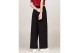 Tommy Jeans Ottoman Pleated Γυναικείο Παντελόνι Φόρμας Μαύρο