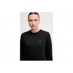 Tommy Jeans Flag Embroidery Fleece Μακρυμάνικη Μπλούζα