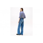 Tommy Jeans Claire High Waist Wide Leg Παντελόνι Τζιν Γυναικείο (DW0DW20048 1A5)