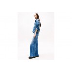 Tommy Jeans Claire High Waist Wide Leg Παντελόνι Τζιν Γυναικείο (DW0DW20048 1A5)