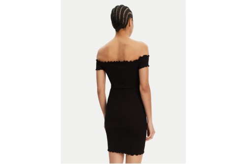 Tommy Jeans Smock Bodycon Φόρεμα Mini Γυναικείο (DW0DW20298 BDS)
