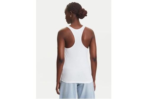Tommy Jeans Soft Rib Regular Fit Μπλούζα Αμάνικη Γυναικεία (DW0DW20917 YBL)