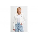 Tommy Jeans Bοxy Γυναικεία Βαμβακερή Ζακέτα με Κουκούλα Εκρού