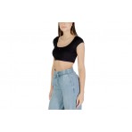 Tommy Jeans Rib Crop Top Κοντομάνικο Γυναικείο (DW0DW21185 BDS)