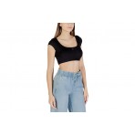 Tommy Jeans Rib Crop Top Κοντομάνικο Γυναικείο (DW0DW21185 BDS)