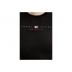 Tommy Jeans Linear Slim Fit T-Shirt Γυναικείο (DW0DW21422 BDS)