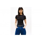 Tommy Jeans Linear Slim T-Shirt Γυναικείο (DW0DW21550 BDS)