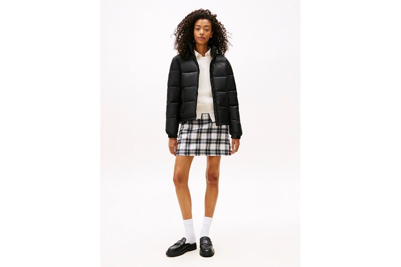 Tommy Jeans Γυναικείο Μπουφάν Puffer Μαύρο