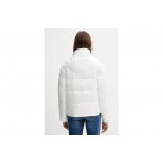 Tommy Jeans Γυναικείο Μπουφάν Puffer Εκρού