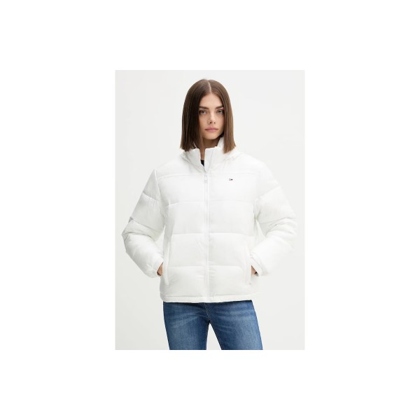 Tommy Jeans Packable Hood Relaxed Μπουφάν Puffer Γυναικείο (DW0DW21619 YBL)