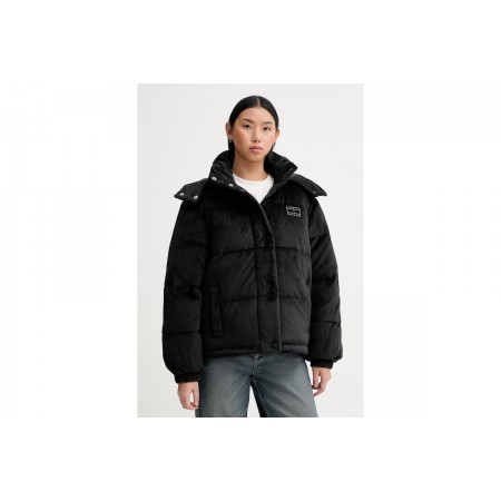 Tommy Jeans Quilted Velvet Μπουφάν Puffer Γυναικείο 