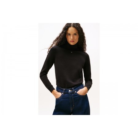 Tommy Jeans Slim Turtleneck Πουλόβερ Γυναικείο 