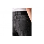 Tommy Jeans Ultra High Rise Tapered Mom Γυναικείο Παντελόνι Τζιν Μαύρο