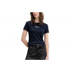 Tommy Jeans Multi Linear Γυναικείο Κοντομάνικο T-Shirt