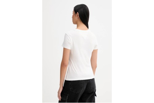 Tommy Jeans Multi Linear Slim T-Shirt Γυναικείο (DW0DW21841 YBL)