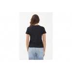 Tommy Jeans Essential Logo 2 Γυναικείο Κοντομάνικο T-Shirt Μαύρο