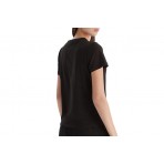 Tommy Jeans Linear Logo Γυναικείο Κοντομάνικο T-Shirt Μαύρο