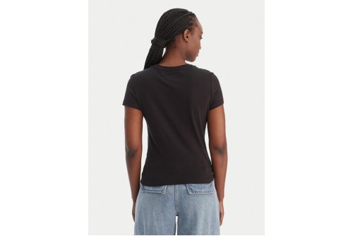 Tommy Jeans Slim Essential Logo 1 T-Shirt Γυναικείο (DW0DW22273 BDS)