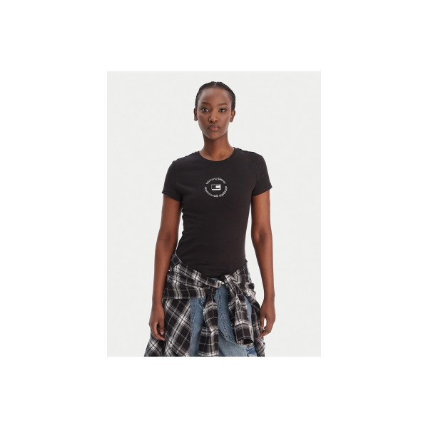 Tommy Jeans Slim Essential Logo 1 T-Shirt Γυναικείο (DW0DW22273 BDS)